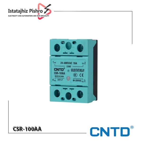 رله SSR تکفاز 100 آمپر AC برند CNTD