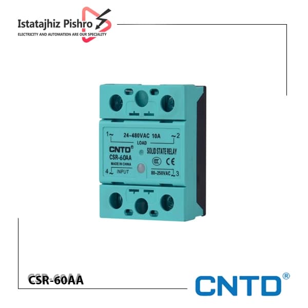 رله SSR تک فاز 60آمپر AC برند CNTD