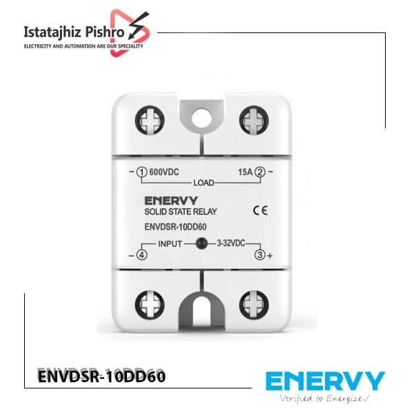 رله SSR تک فاز 10 آمپر DC برند ENERVY