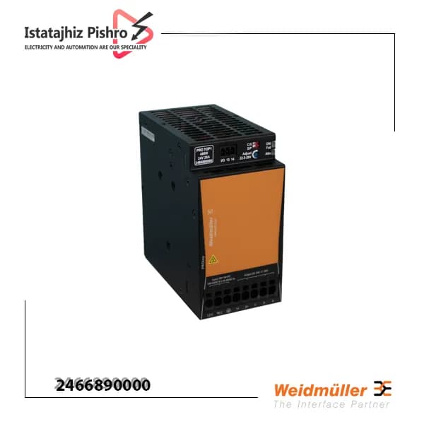 منبع تغذیه ریلی وایدمولر PRO TOP1 480W 24V 20A