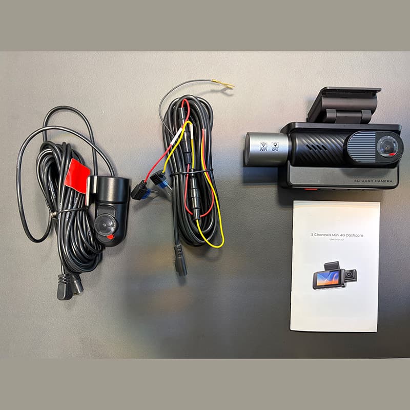دوربین ثبت وقایع خودرو سه کاناله اتوویژن مدل YC-113 با کیفیت 2K Ultra HD، 4G سیم‌کارت‌خور، مسیریابی GPS، سیستم‌های ADAS و BSD، نمایشگر 3 اینچ IPS، زاویه دید 140 درجه و پایش پارکینگ 24 ساعته — تصویر ۵