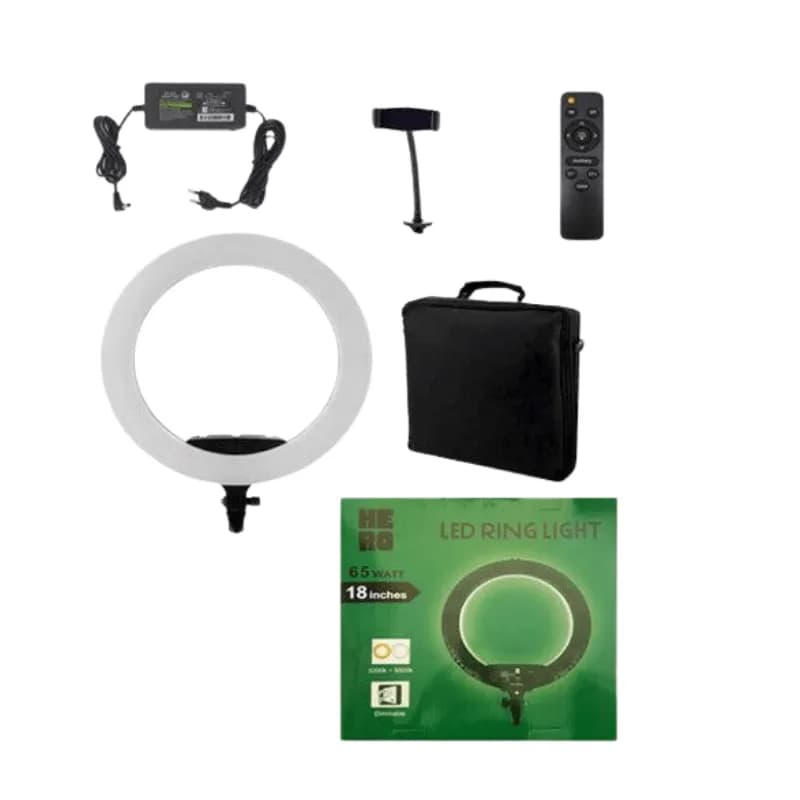 رینگ لایت هیرو Hero Ring Light BK 416 75W — تصویر ۳