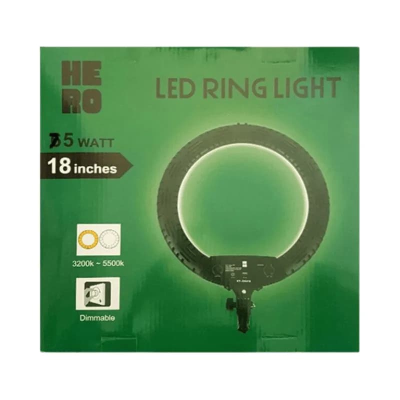 رینگ لایت هیرو Hero Ring Light BK 416 75W — تصویر ۲