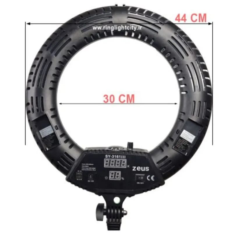 رینگ لایت عکاسی ZEUS SY-3161III Ringlight — تصویر ۵