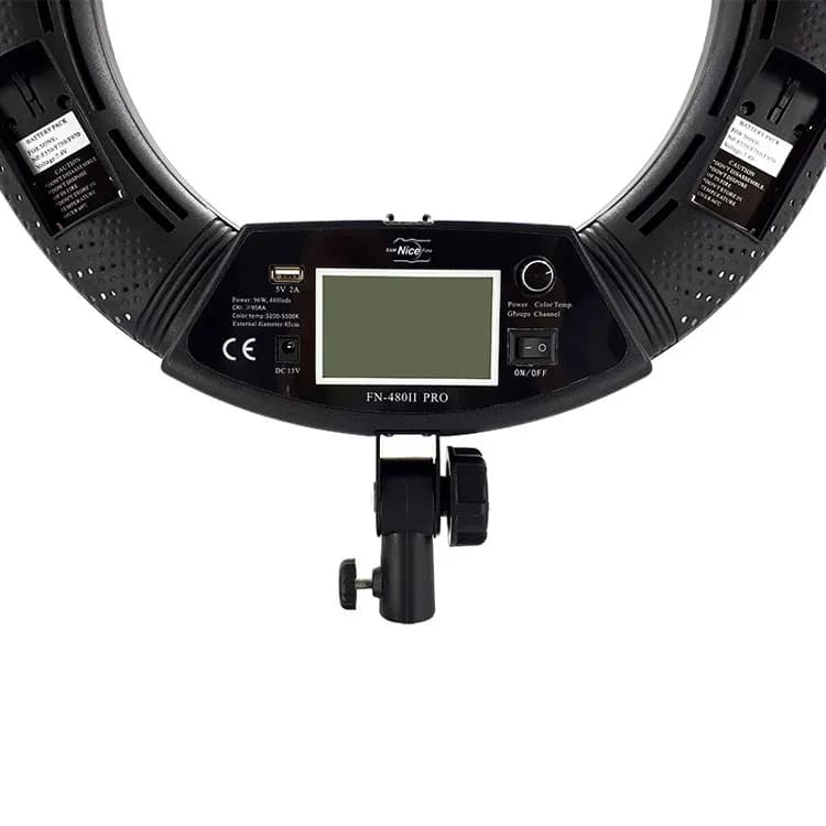 رینگ لایت نایس فوتو Nice Foto FN 480 II Pro Ring Light — تصویر ۵