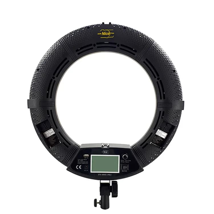 رینگ لایت نایس فوتو Nice Foto FN 480 II Pro Ring Light — تصویر ۳
