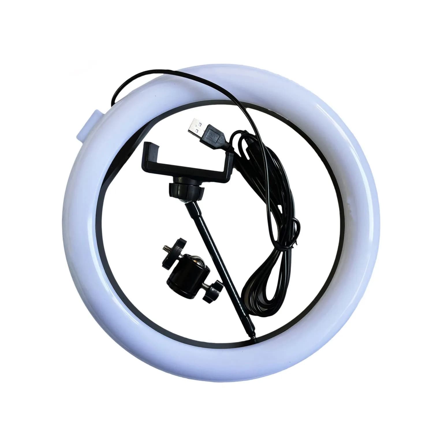 رینگ لایت (26 سانتی متر 10 وات) HX-260 Ring Light + پایه — تصویر ۴