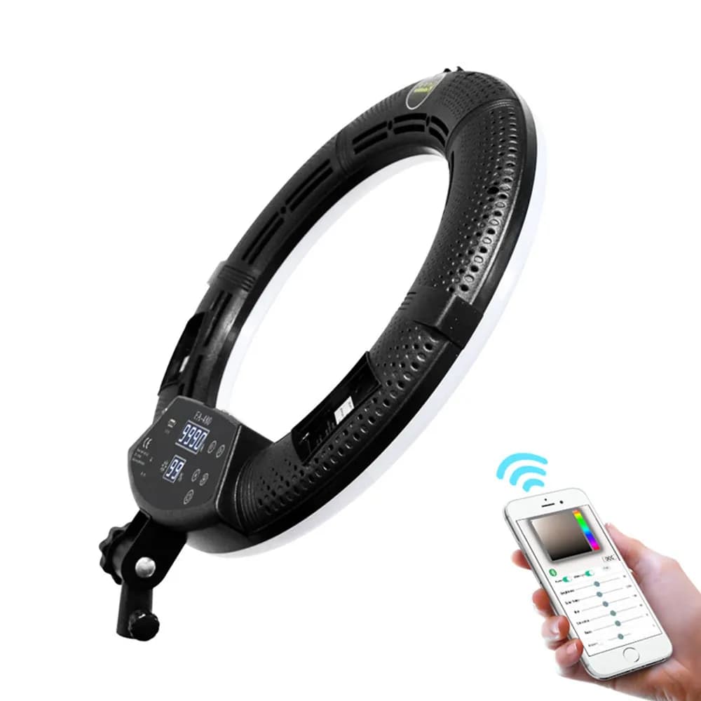 رینگ لایت نایس فوتو NiceFoto FA-480 II Ring Light + پایه — تصویر ۳