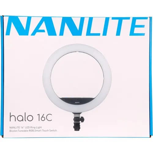 رینگ لایت آر جی بی نانلایت Nanlite Halo 16C RGB Ringlight — تصویر ۲