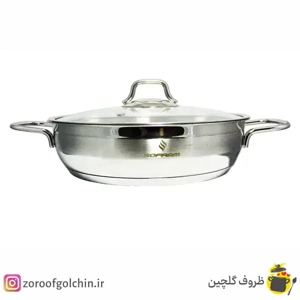 ماهیتابه سفرام ترکیه سایز 26 — تصویر ۶
