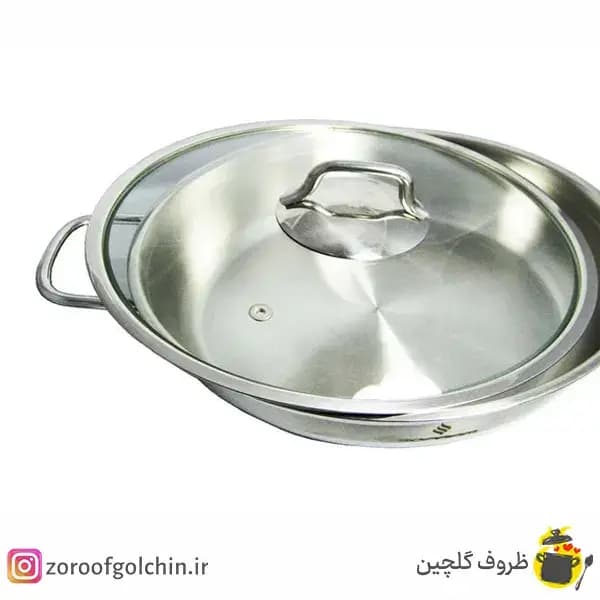 ماهیتابه سفرام ترکیه سایز 28 — تصویر ۵