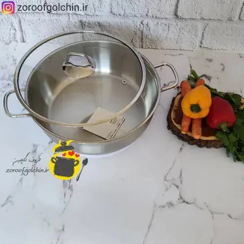 قابلمه سفرام ترکیه سایز 24 — تصویر ۶