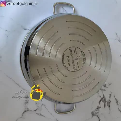 قابلمه سفرام ترکیه سایز 22 — تصویر ۵