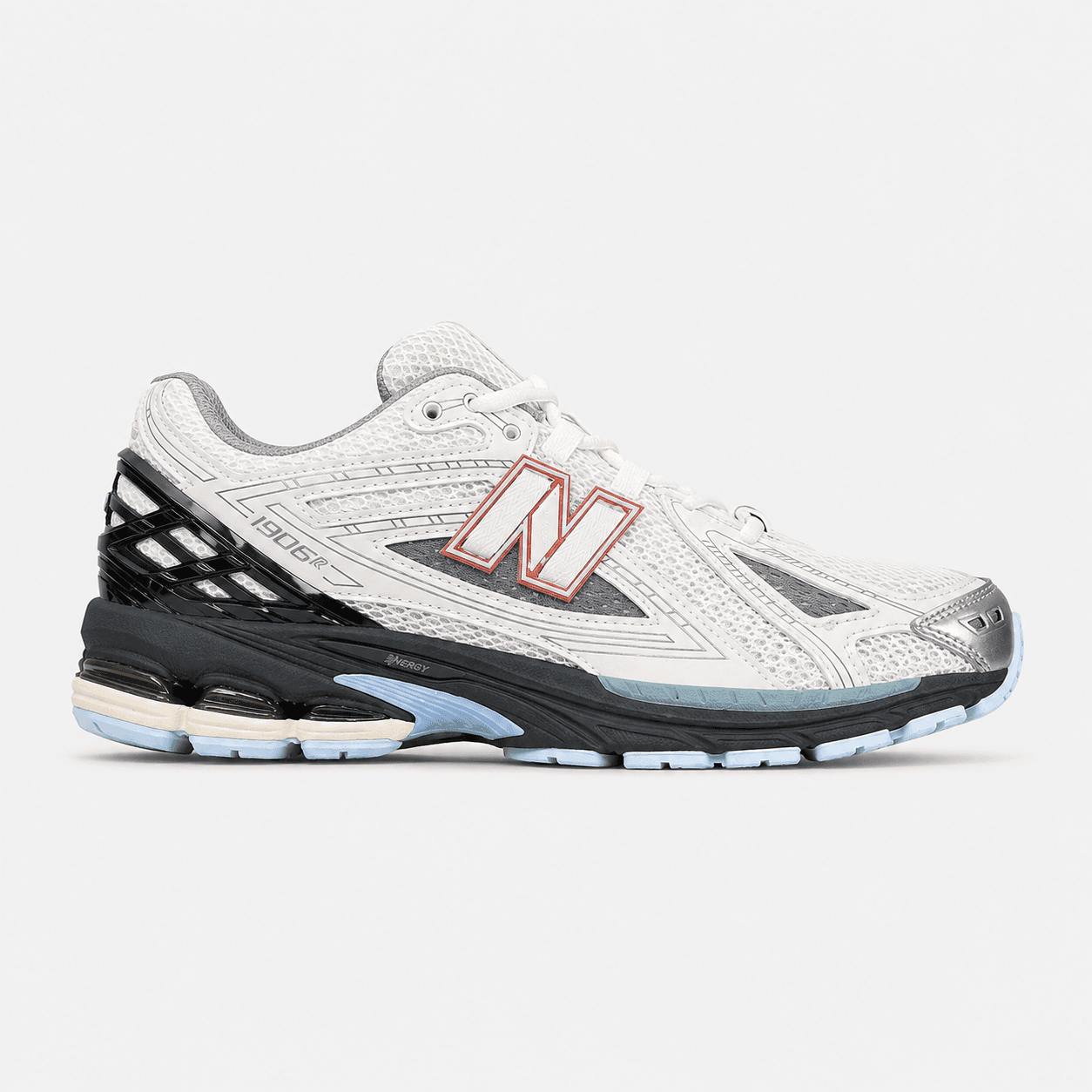 کتونی نیوبالانس 1906R سفید آبی مشکی New Balance 1906R