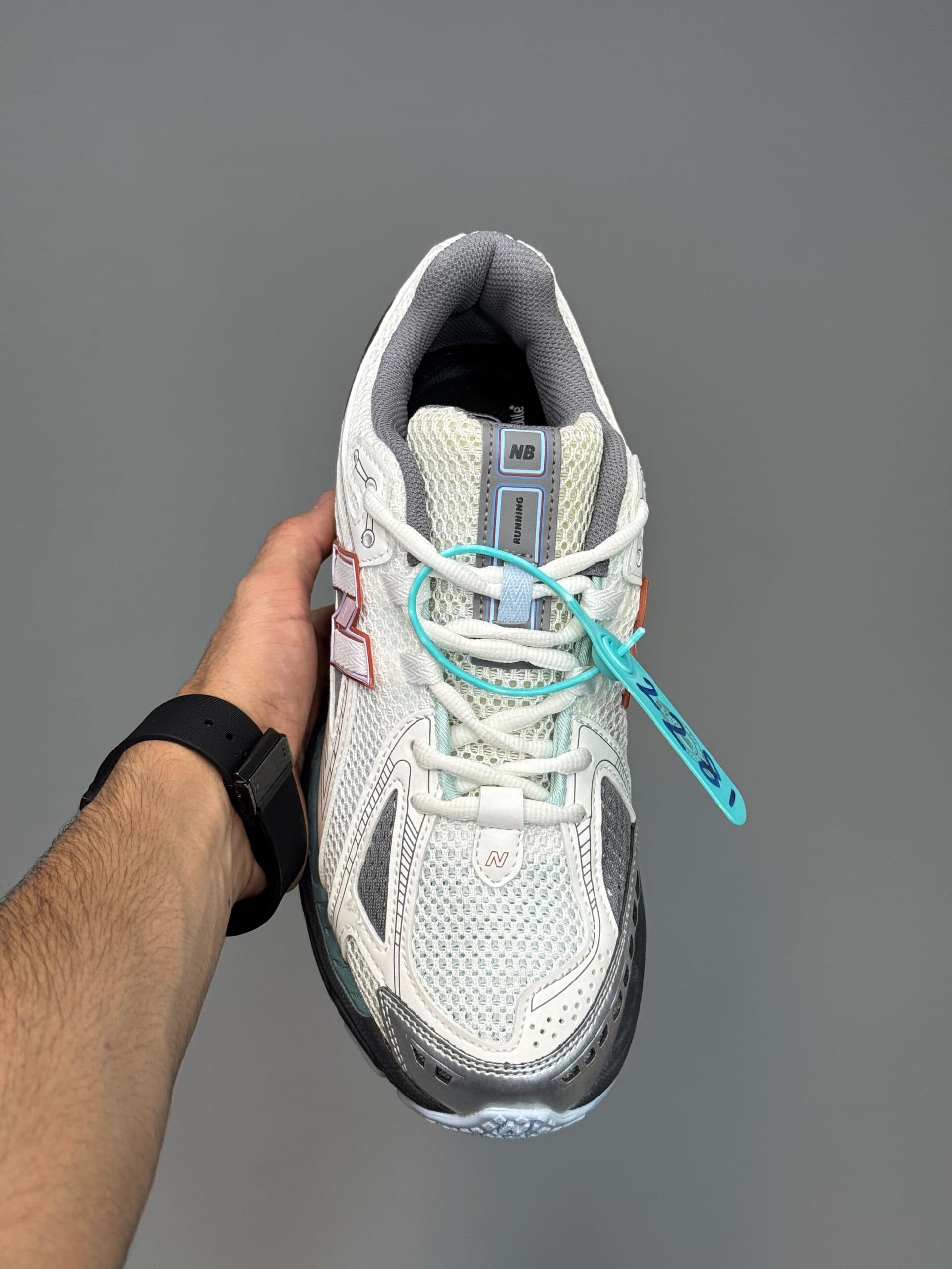 کتونی نیوبالانس 1906R سفید آبی مشکی New Balance 1906R — تصویر ۳