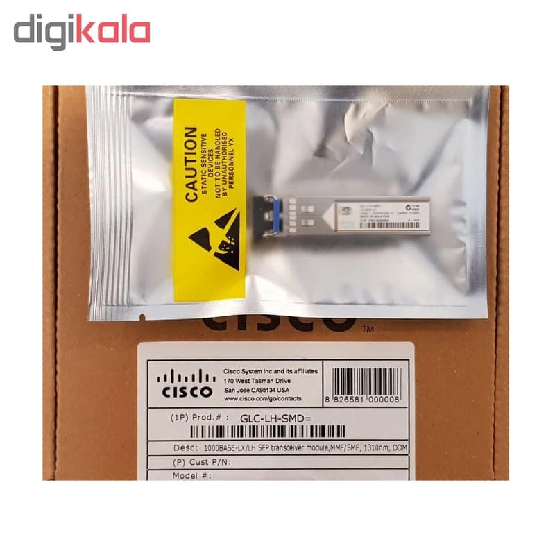 ماژول فیبر سیسکو مدل GLC-LH-SMD- کد:M24325 — تصویر ۲