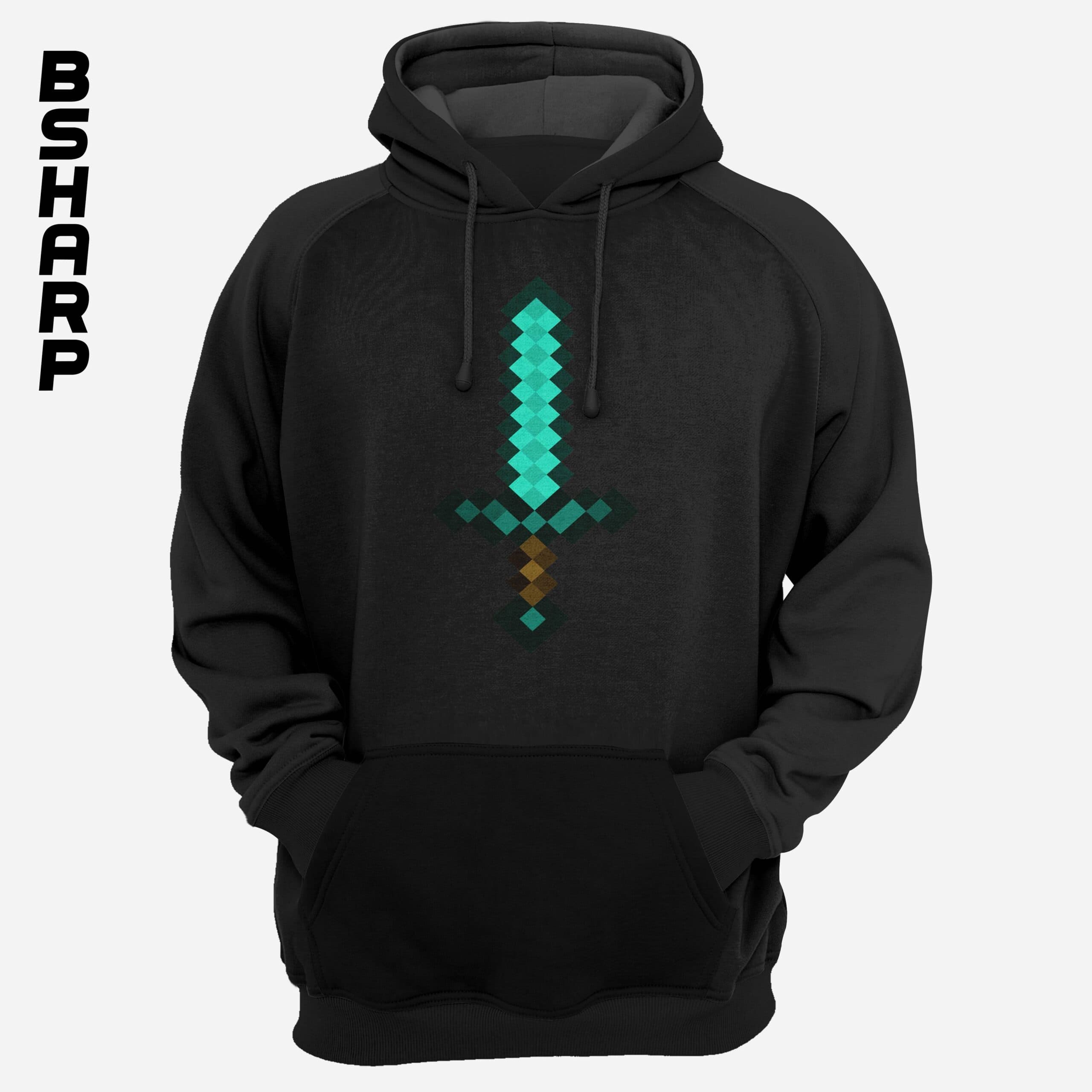 هودی Minecraft طرح شمشیر