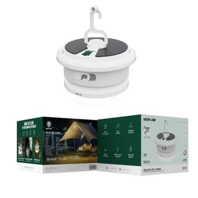 چراغ شارژی Solar LED Lumex گرین لاین — تصویر ۲