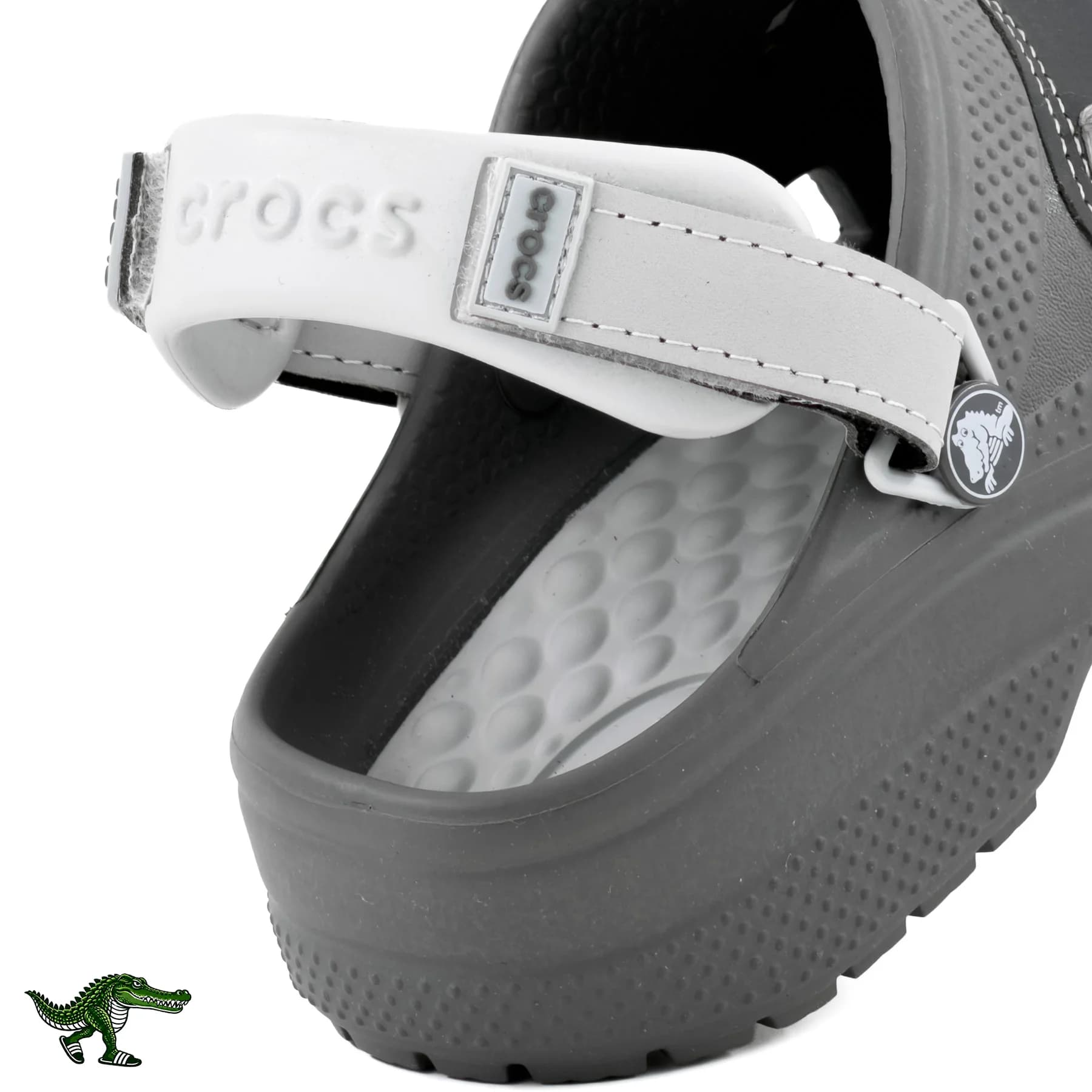 کراکس یوکان خاکستری سفید مردانه | Crocs Yukon — تصویر ۴