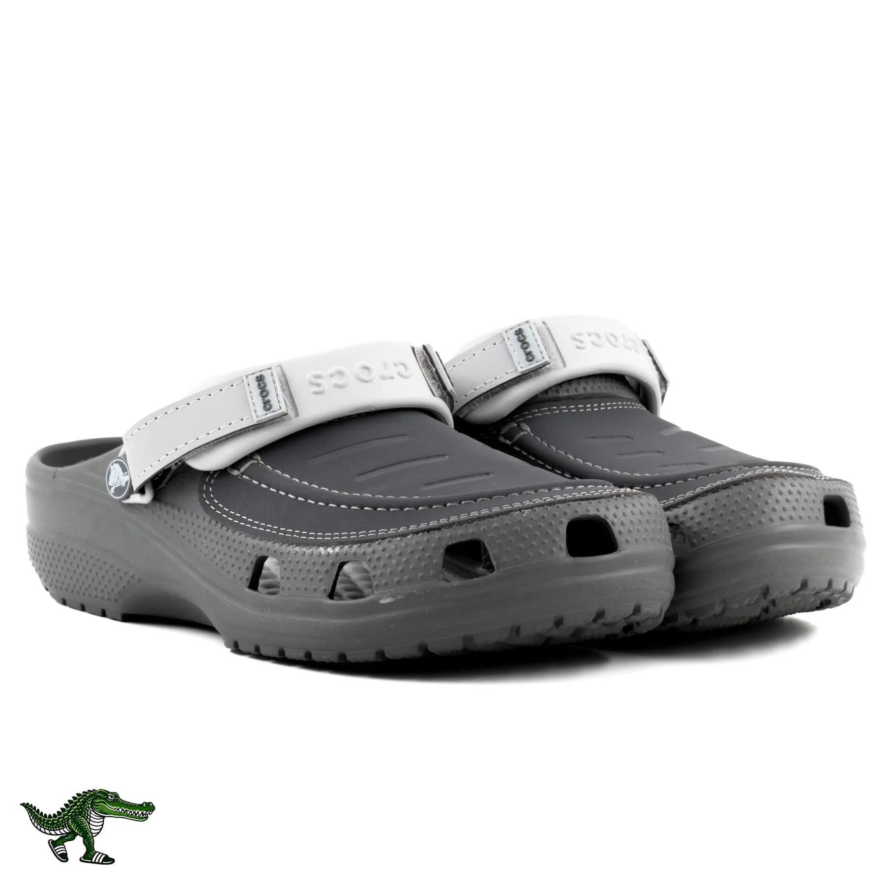 کراکس یوکان خاکستری سفید مردانه | Crocs Yukon — تصویر ۳