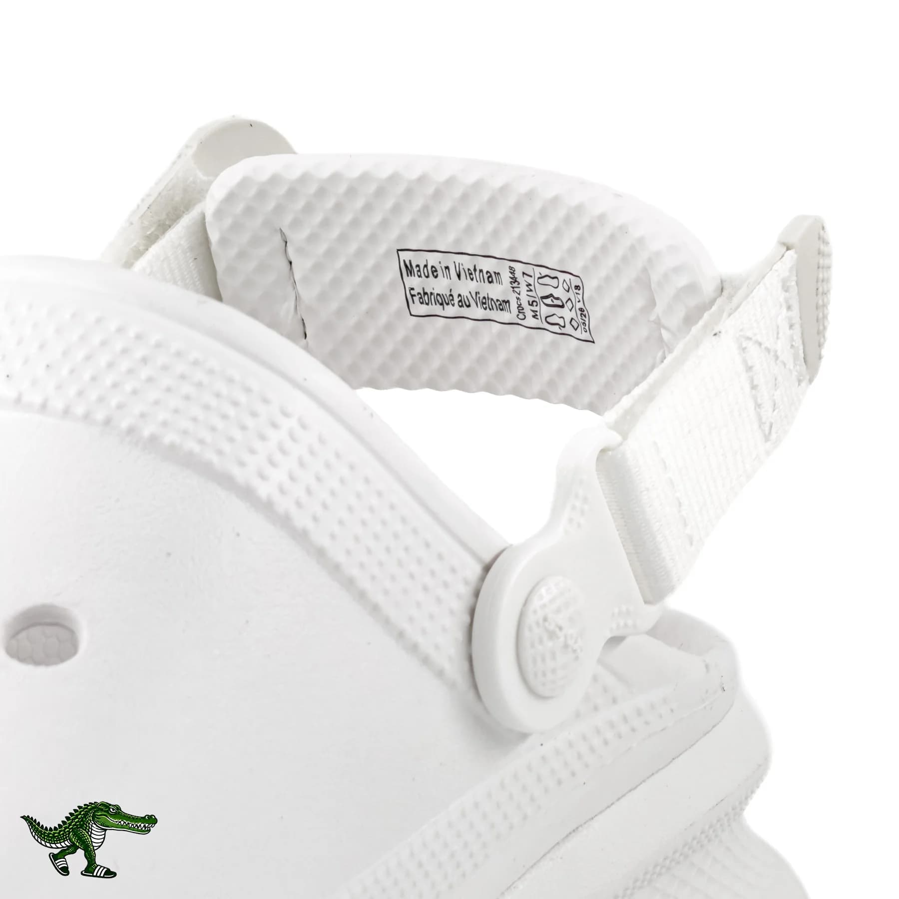 کراکس نیو کراش سفید زنانه | Crocs New Crush Clog — تصویر ۵