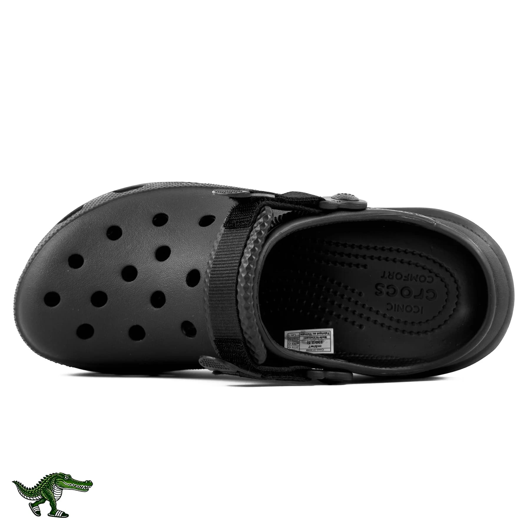 صندل کراکس کراش مشکی | Crocs Crush — تصویر ۶