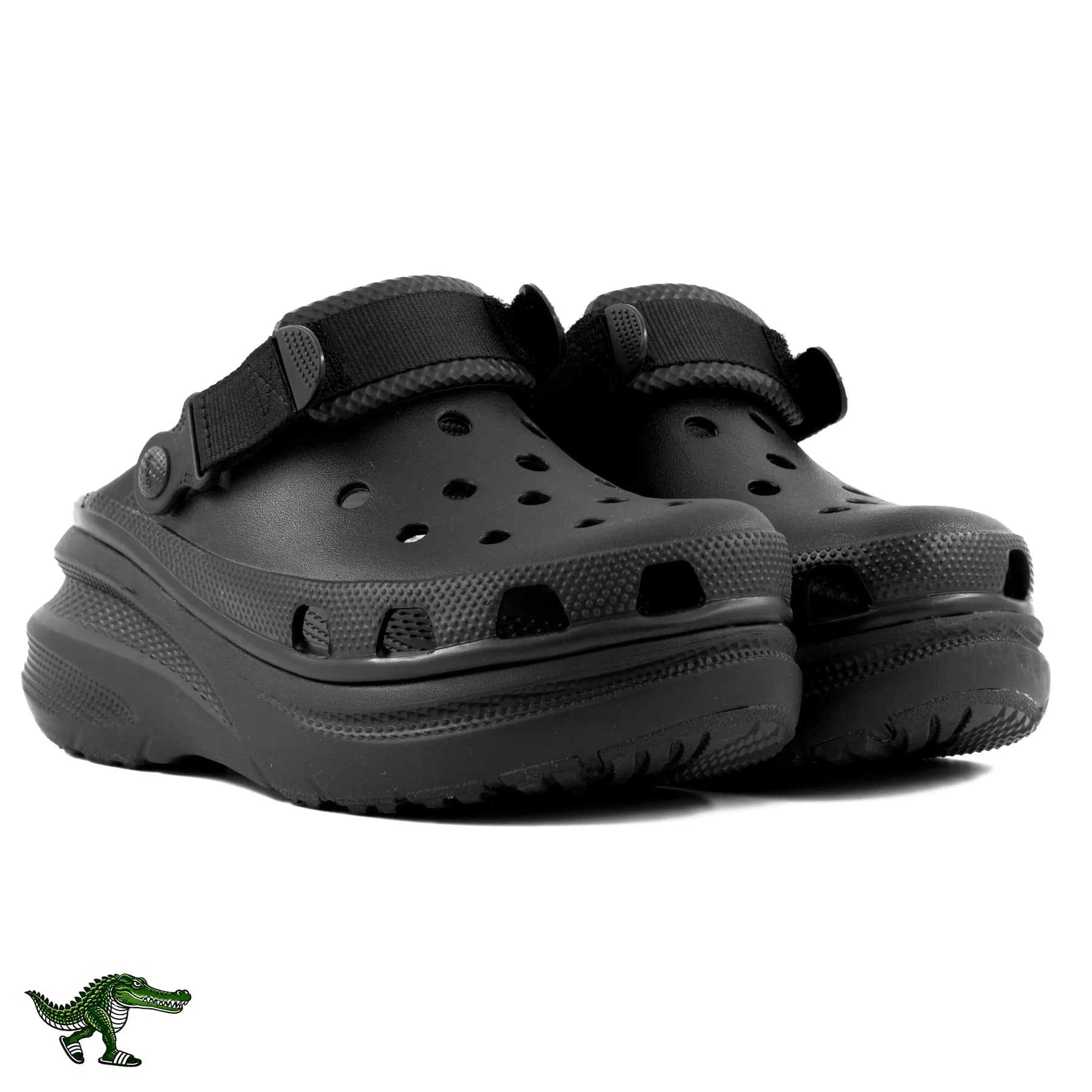 صندل کراکس کراش مشکی | Crocs Crush — تصویر ۲