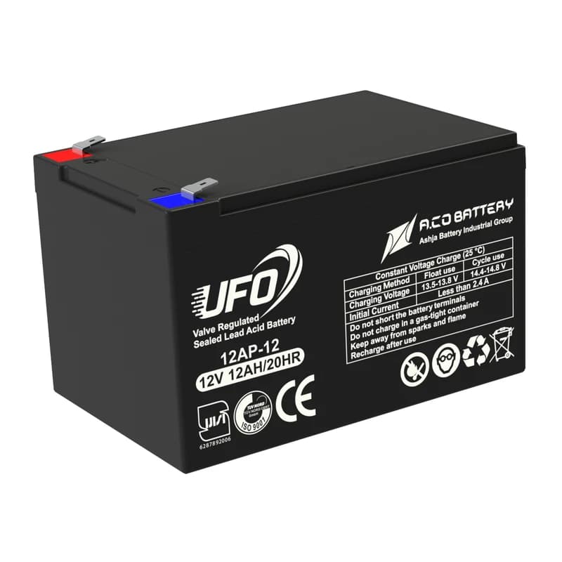 باتری سرب اسیدی UFO 12 A. 12 V