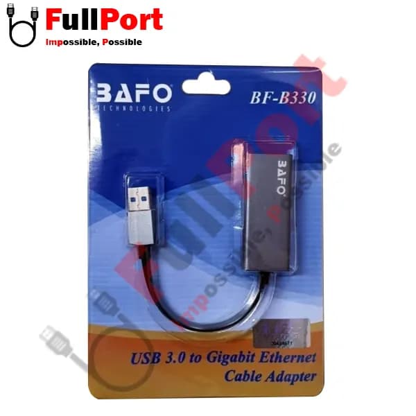 مبدل USB3.0 به RJ45 1000Mbps بافو مدل BF-330 — تصویر ۳