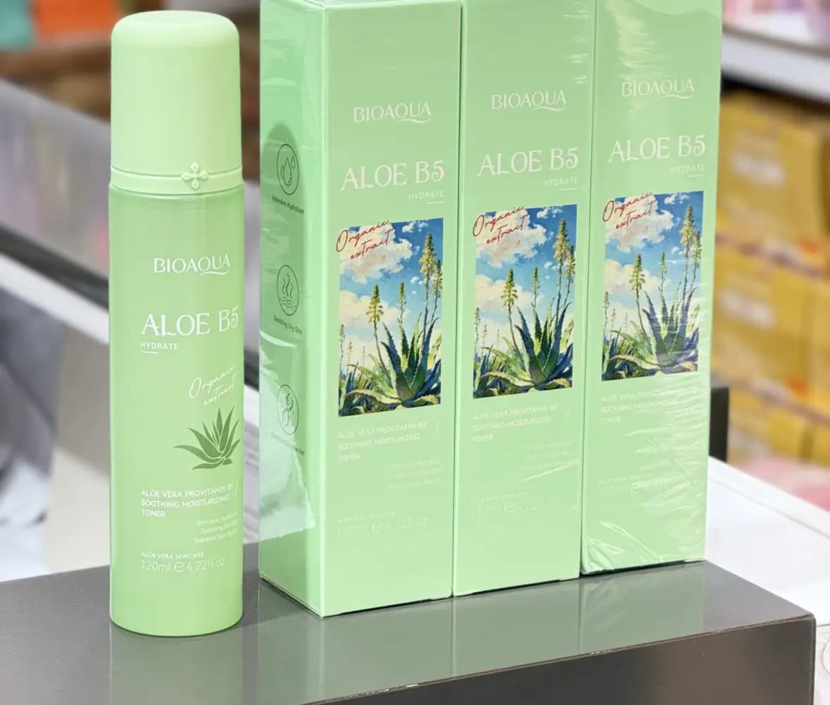 تونر آبرسان آلوئه ورا بیواکوا BIOAQUA