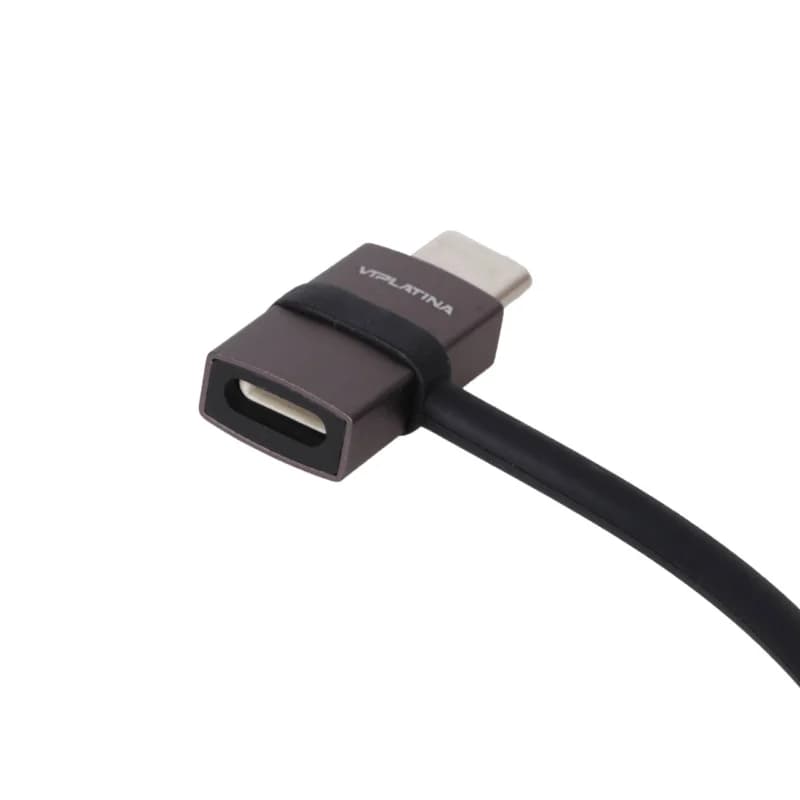 تبدیل VIPLATINA Lightning To Type-C مدل VX18 27W – مشکی (گارانتی 12 ماه تعویض نیکان همراه) — تصویر ۲