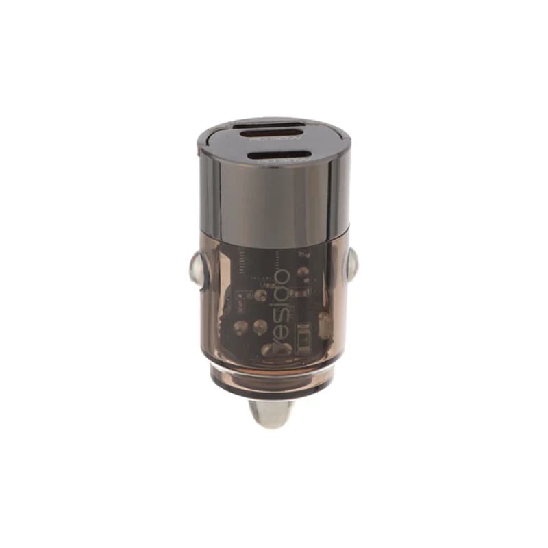 شارژر فندکی PD و فست دو پورت Yesido مدل Y69 30W – مشکی (گارانتی 6 ماه تعویض نیکان همراه) — تصویر ۳