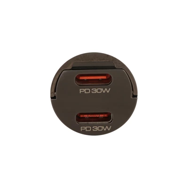 شارژر فندکی PD و فست دو پورت Yesido مدل Y69 30W – مشکی (گارانتی 6 ماه تعویض نیکان همراه) — تصویر ۵