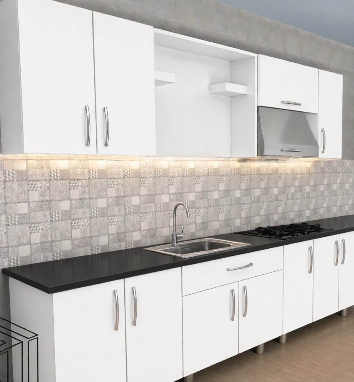 کابینت آشپزخانه آماده