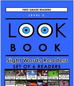 دانلود کتاب LOOK BOOK Sight Words Readers Set 3: Level 3 First Grade