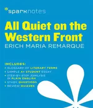 دانلود کتاب All Quiet on the Western Front: SparkNotes Literature Guide