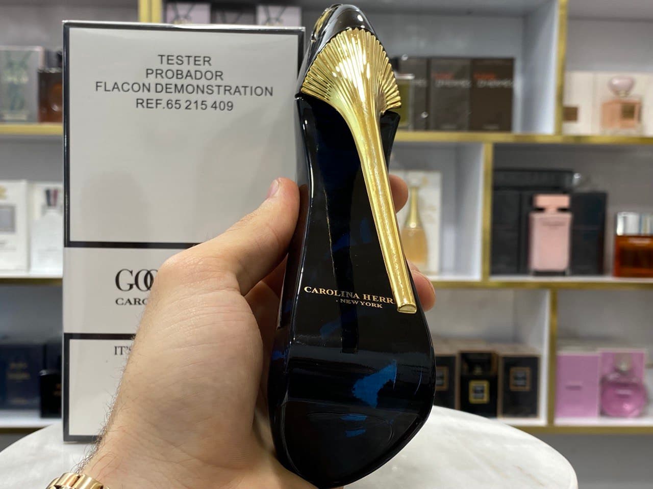 تستر اورجینال ادکلن گود گرل مشکی Carolina Herrera Good Girl — تصویر ۲