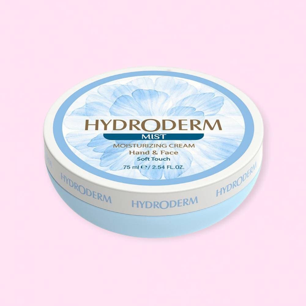 کرم کاسه ای مرطوب و نرم کننده دست و صورت میست هیدرودرم HYDRODERM مدل Mist حجم 75 میل — تصویر ۲