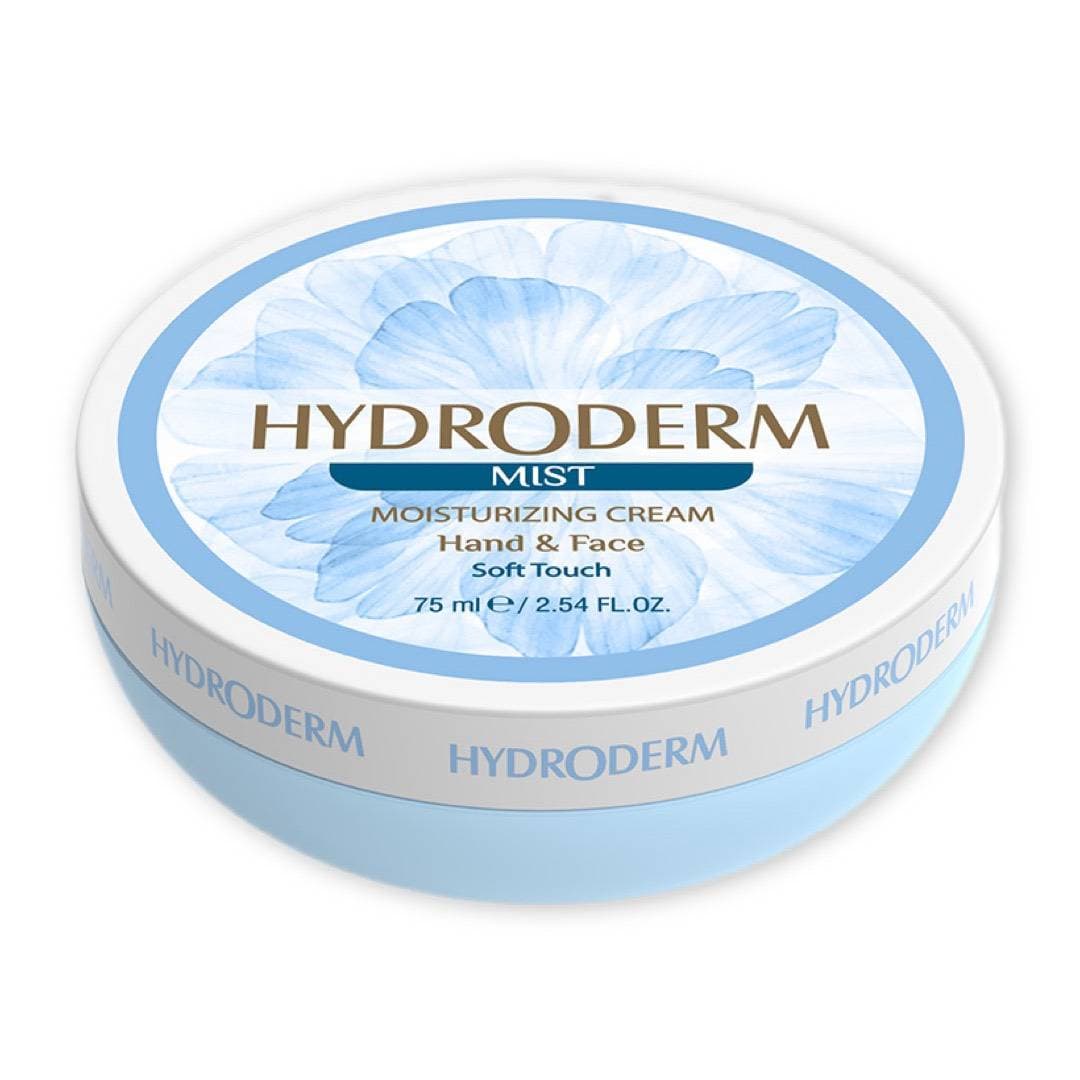کرم کاسه ای مرطوب و نرم کننده دست و صورت میست هیدرودرم HYDRODERM مدل Mist حجم 75 میل