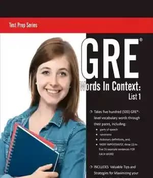 دانلود کتاب GRE Words In Context: List 1