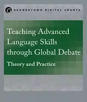 دانلود کتاب Teaching Advanced Language Skills through Global Debate: Theory and Practice