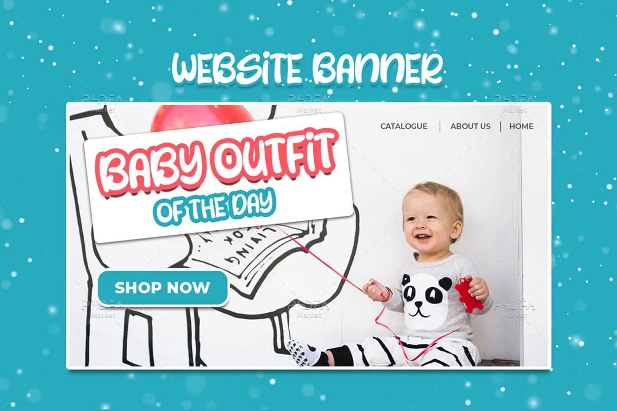 فونت جذاب برفی Snowy Miracle — تصویر ۵