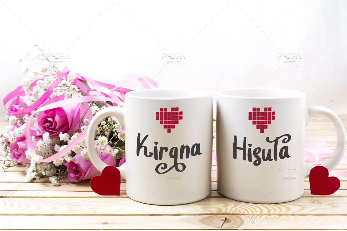 فونت دستنویس رمانتیک ولنتاین Valentine Mine — تصویر ۳
