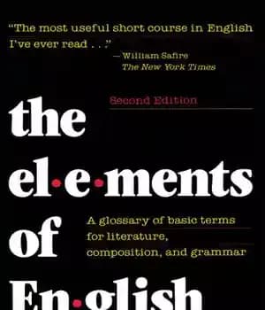 دانلود کتاب The Elements of English: A Glossary Basic Terms for Literature, Composition, and Grammar