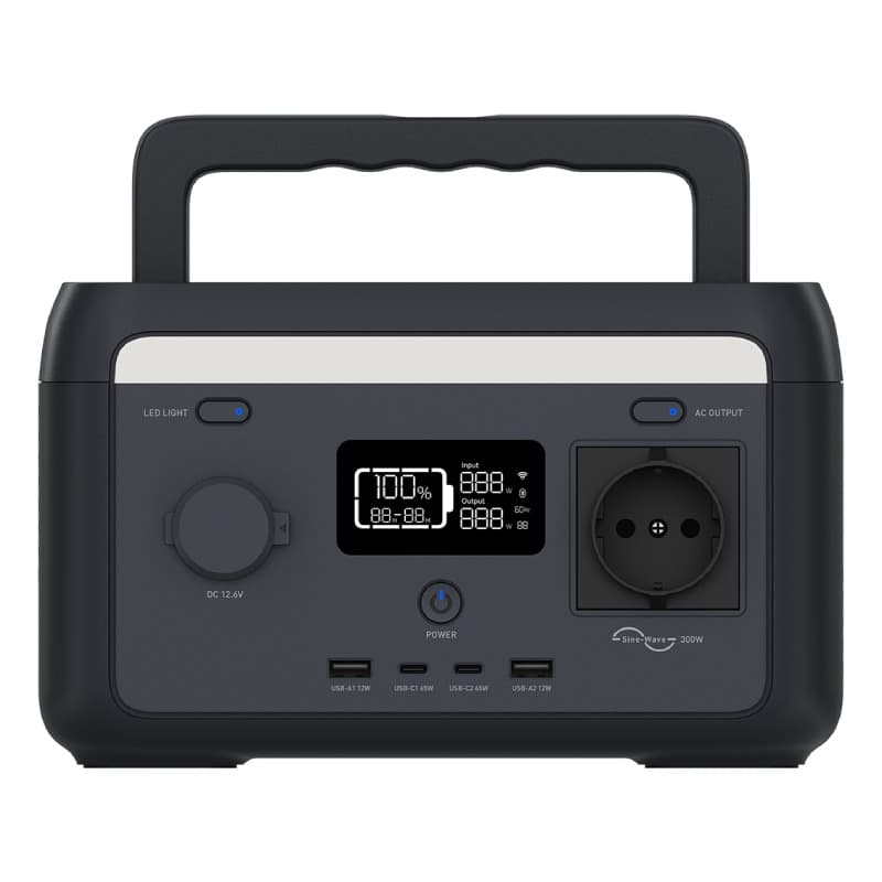 پاور استیشن 300 وات و پنل خورشیدی ۱۰۰ وات قابل حمل نیک پاور NIKPOWER مدل SR0KW3L-SG-1 — تصویر ۲