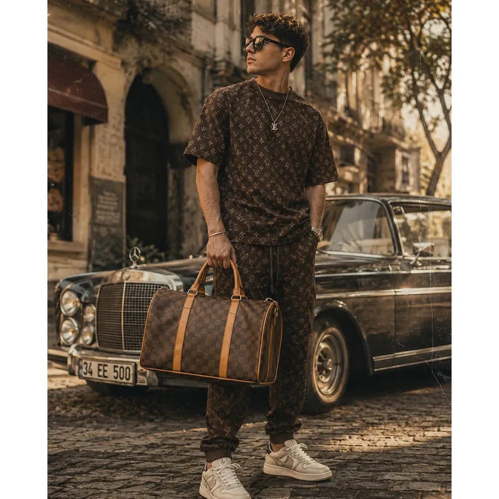 ساک اسپرت GUCCI و LOUIS VUITTON مدل 1882 — تصویر ۲