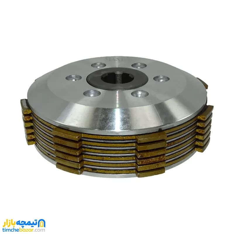 چهارشاخ کلاچ 6 پیچ کامل همراه صفحه موتور سیکلت ماکسیم — تصویر ۲