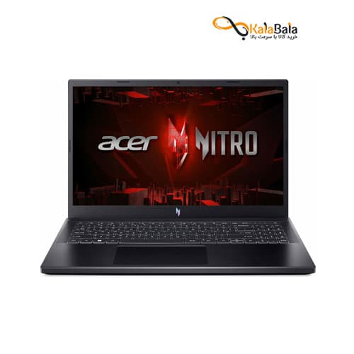 لپ تاپ ایسر مدل Acer NITRO V 15 ANV15-51-59RM–B i5 13420H 16GB 512GB SSD RTX 2050 4GB
