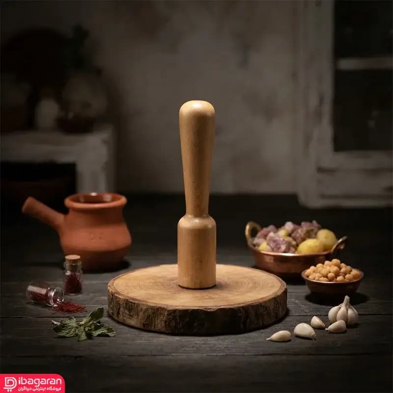 گوشت کوب چوبی ریور مدل 8596A — تصویر ۵