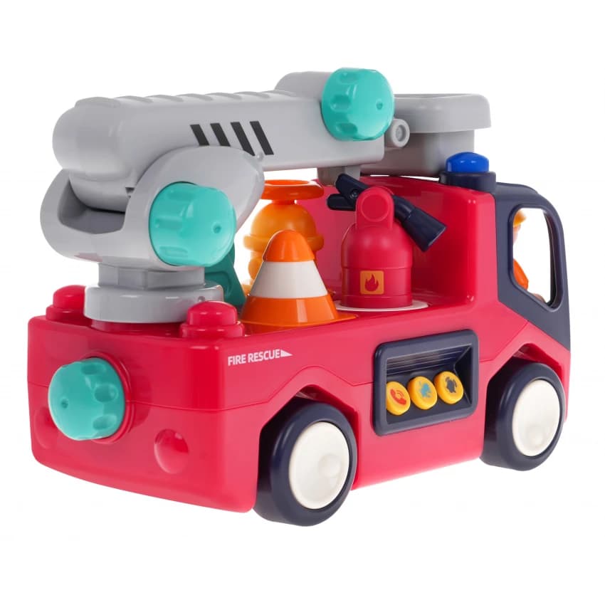 ماشین آتش نشانی هولی تویز(هالی تویز) 9998 Huile Toys — تصویر ۵